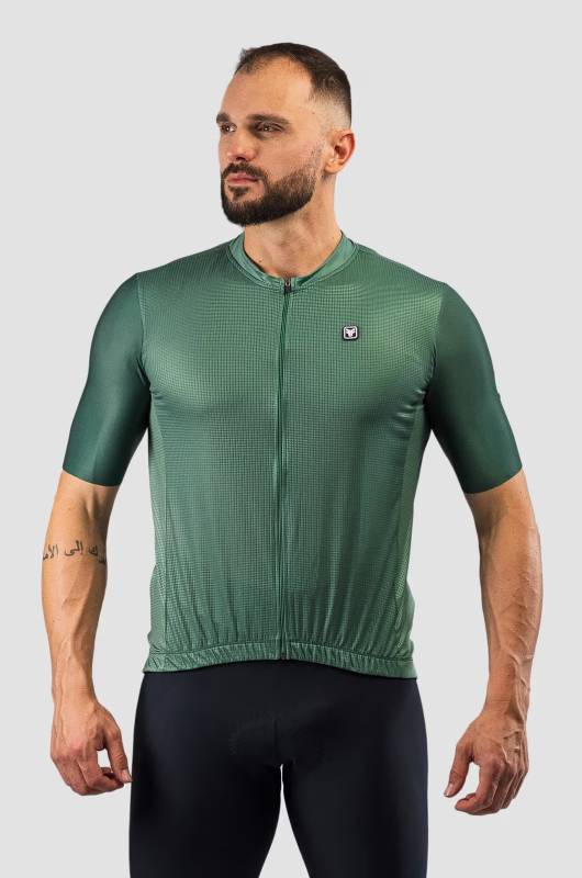 Camisa De Ciclismo Masculino Classic Meadow Free Force Verde Militar - TAM M