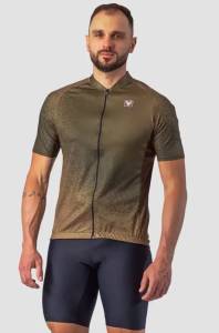 Camisa De Ciclismo Masculina Basic Mining Marrom - TAM G