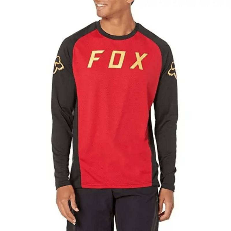 Fox Bike Camisa Defend Ls Vermelho - TAM G