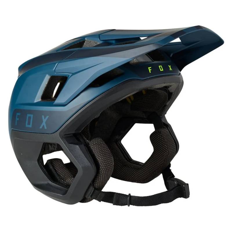 Fox Bike Capacete Dropframe Pro Two Tone Azul - TAM XL