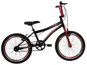 Bicicleta Athor Aro 20 Top ATX 4039 Preto e Vermelho