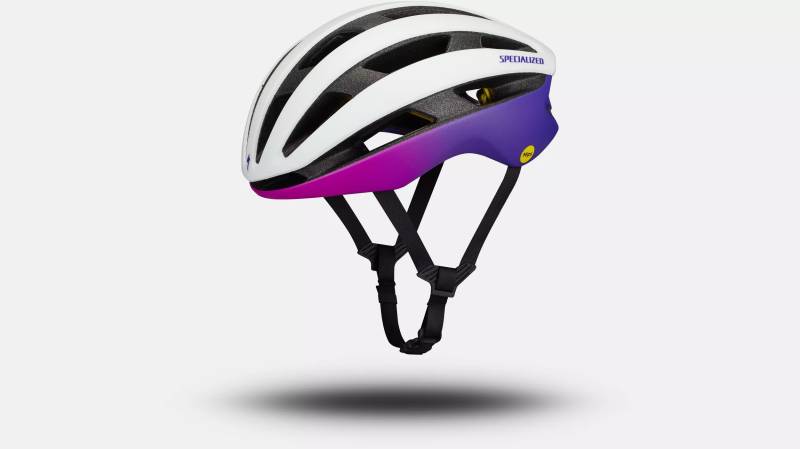 Capacete Specialized Airnet Mips  Tam. M Roxo e Branco