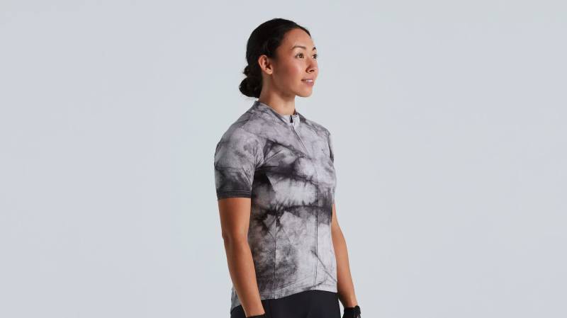 Camisa Specialized Rbx Marbled Cza Feminino Manga Cur TAM GG